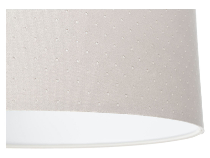 Lampa wisząca Jasmine bebe tkaninowa 30 cm beżowa