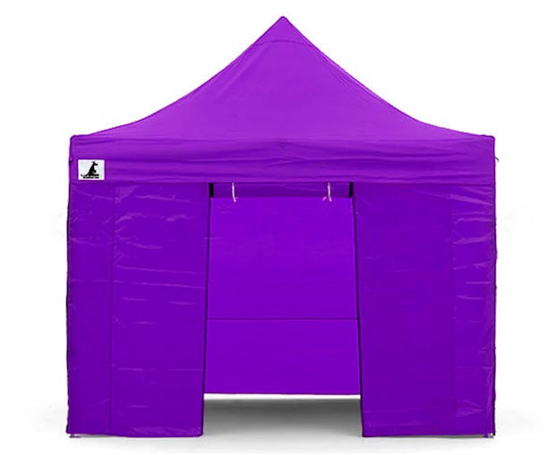 NNEDPE Gazebo Tent Marquee 3x3 PopUp Outdoor Wallaroo Purple