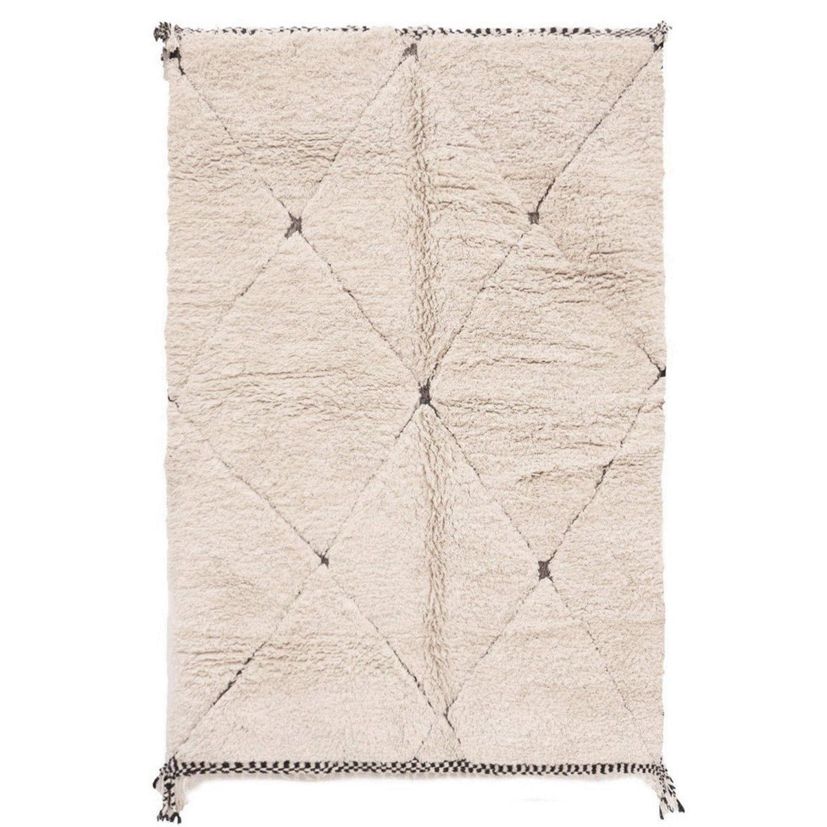 AFK Living vloerkleed Berber - handgemaakt - Wol - 160 cm x 230 cm