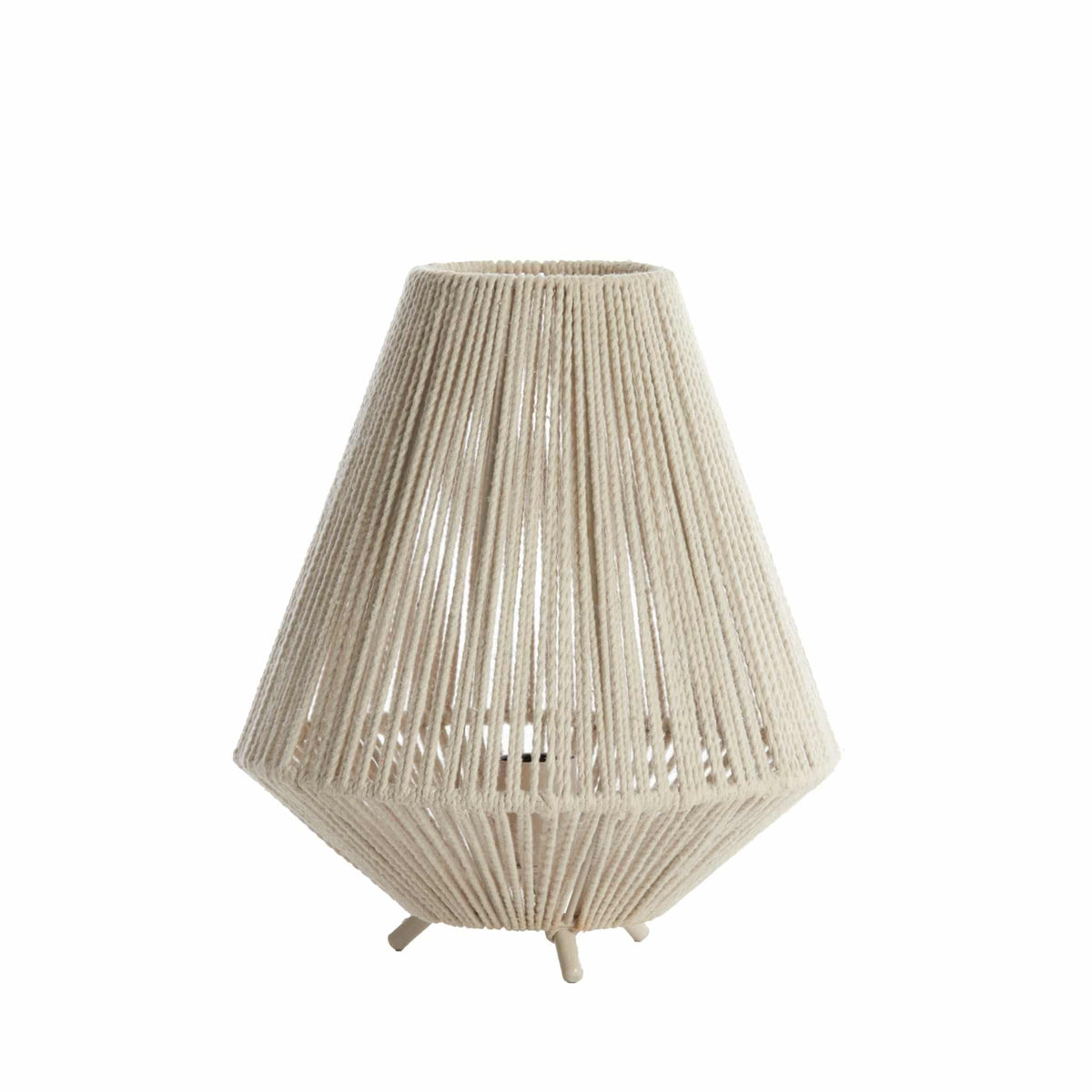 Light & Living tafellamp FELIDA - wit - Ø28cm