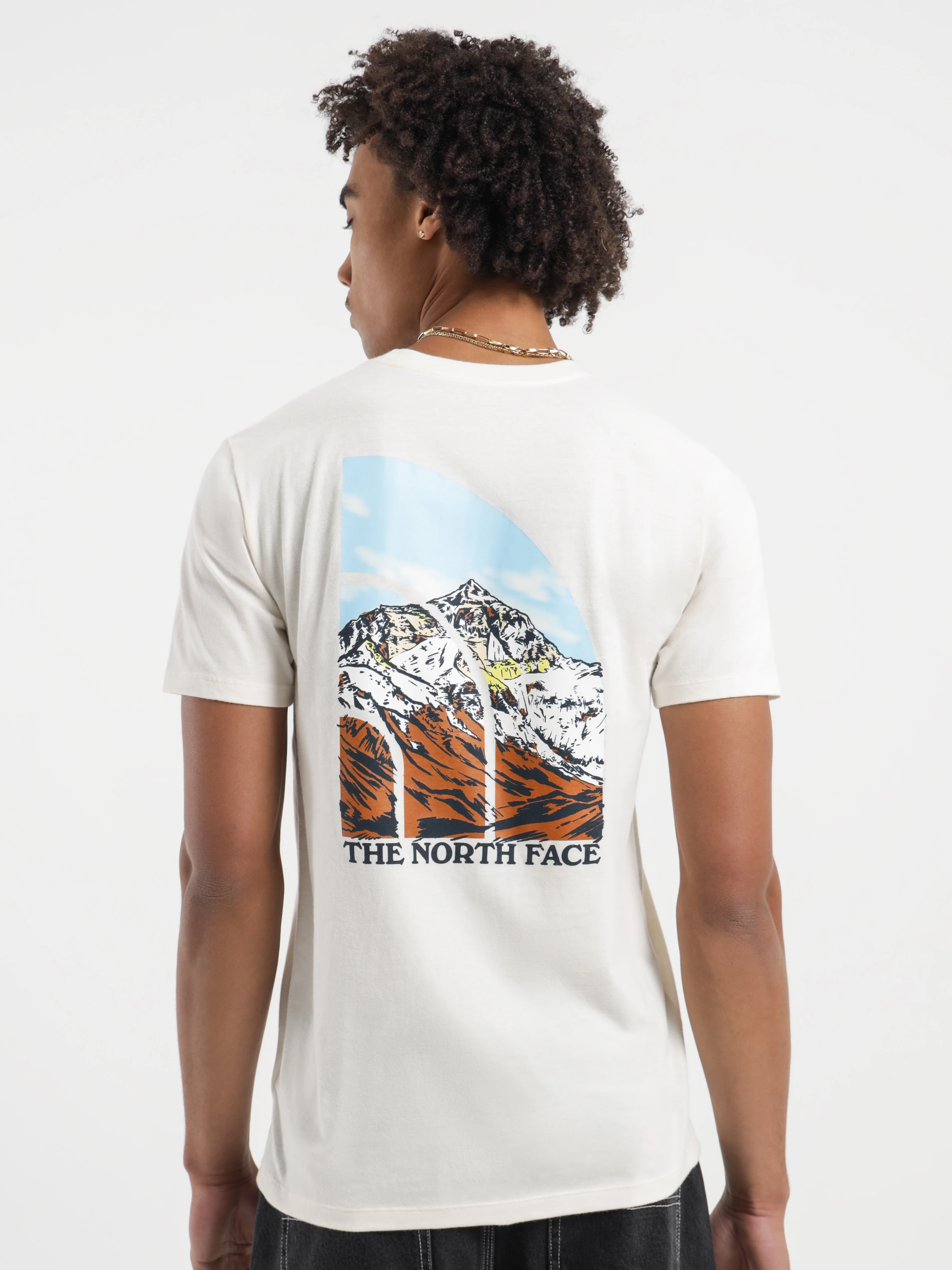 Mens SS Graphic Injection T-Shirt