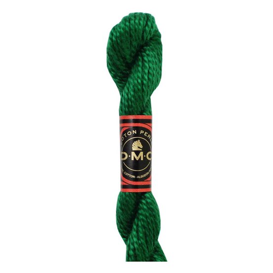 DMC Green Pearl Cotton Thread Size 3 15m (699)
