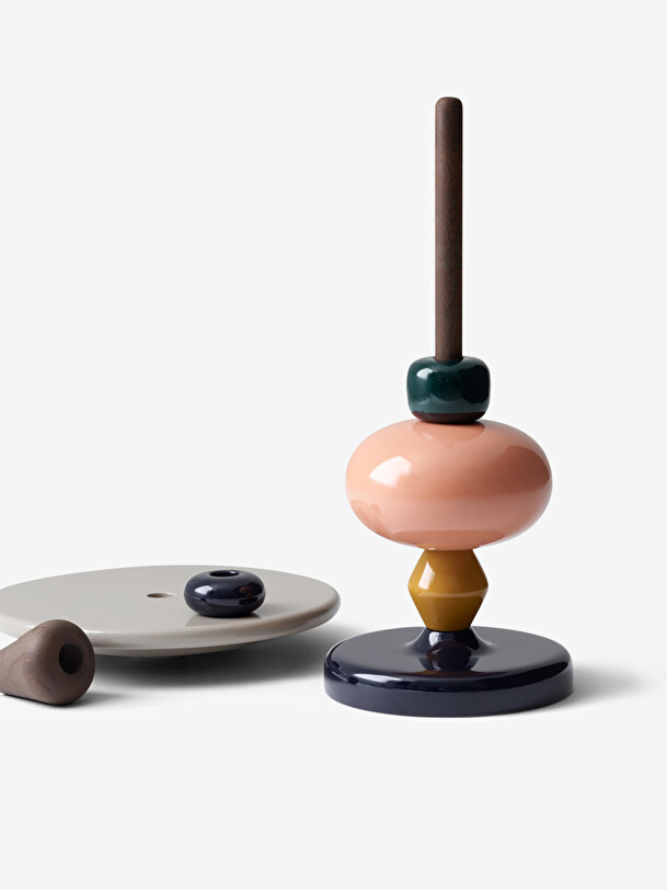 Table d'appoint shuffle mh1 mia hamborg multicolore array - &tradition multicolore