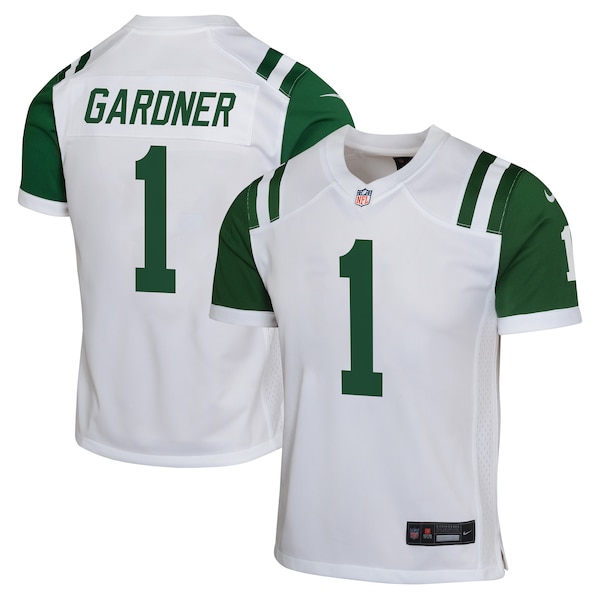 Ahmad Sauce Gardner New York Jets Nike Youth Classic Alternate Game Jersey - White
