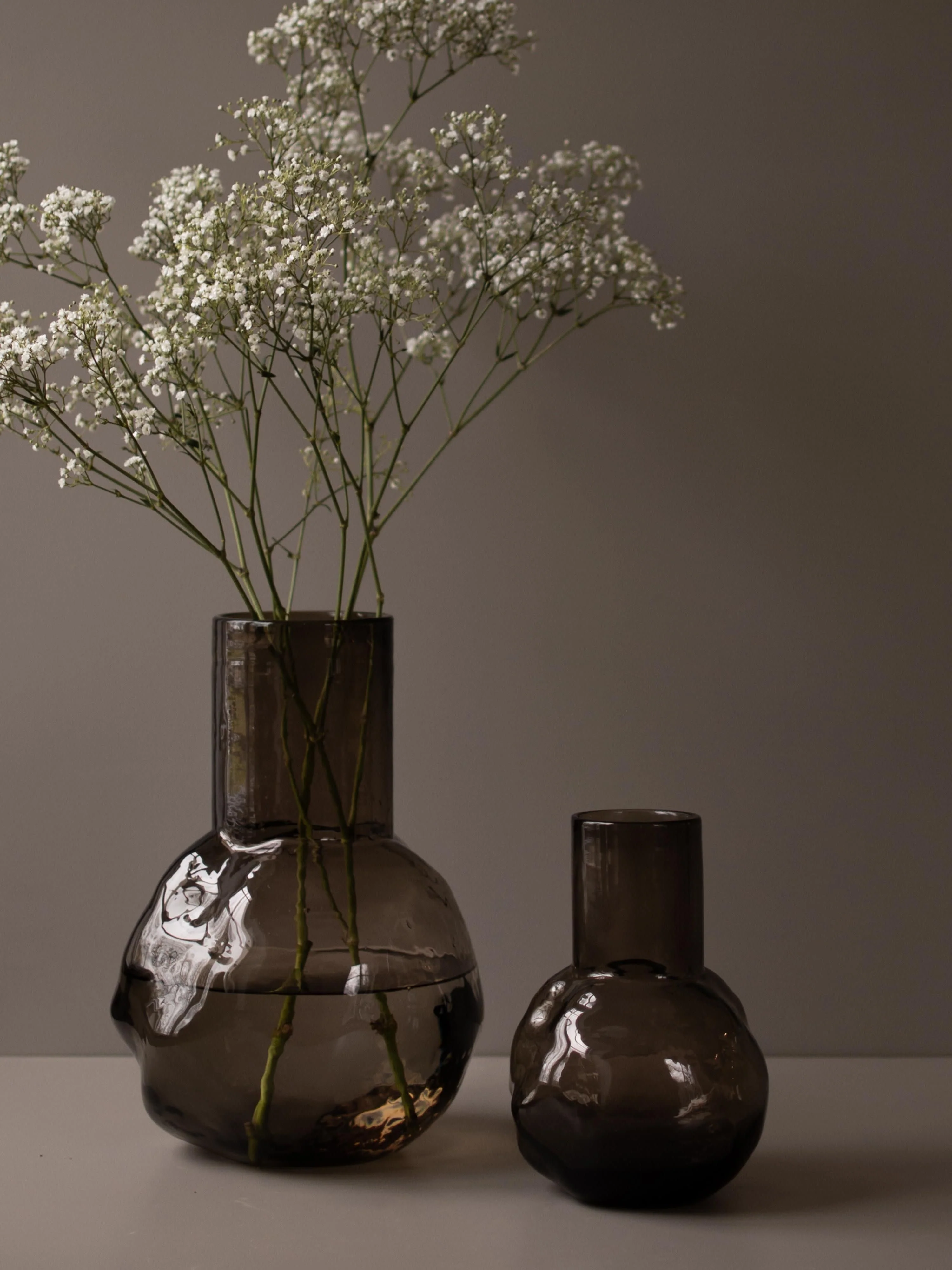 Glas-Vase Bunch, H 20 cm