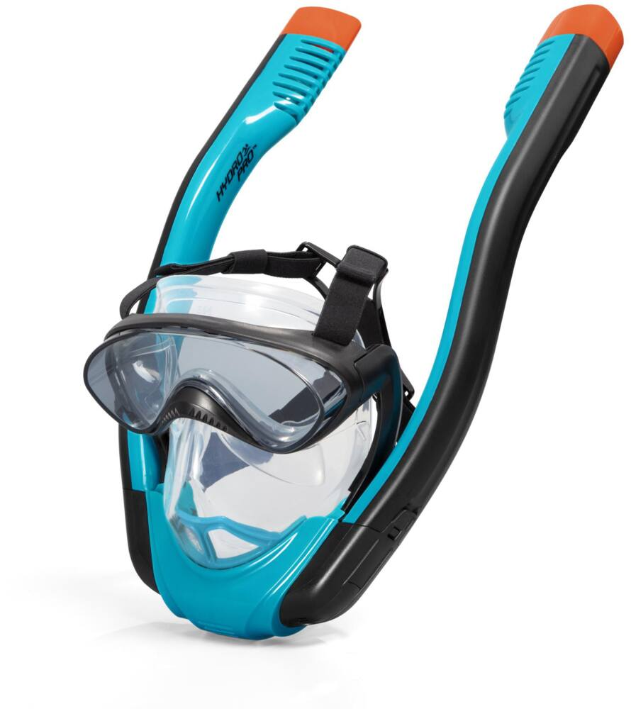Bestway Hydro-Pro™ Seaclear Tinted Anti-Fog Youth & Adult Snorkeling Mask, S/M, Blue
