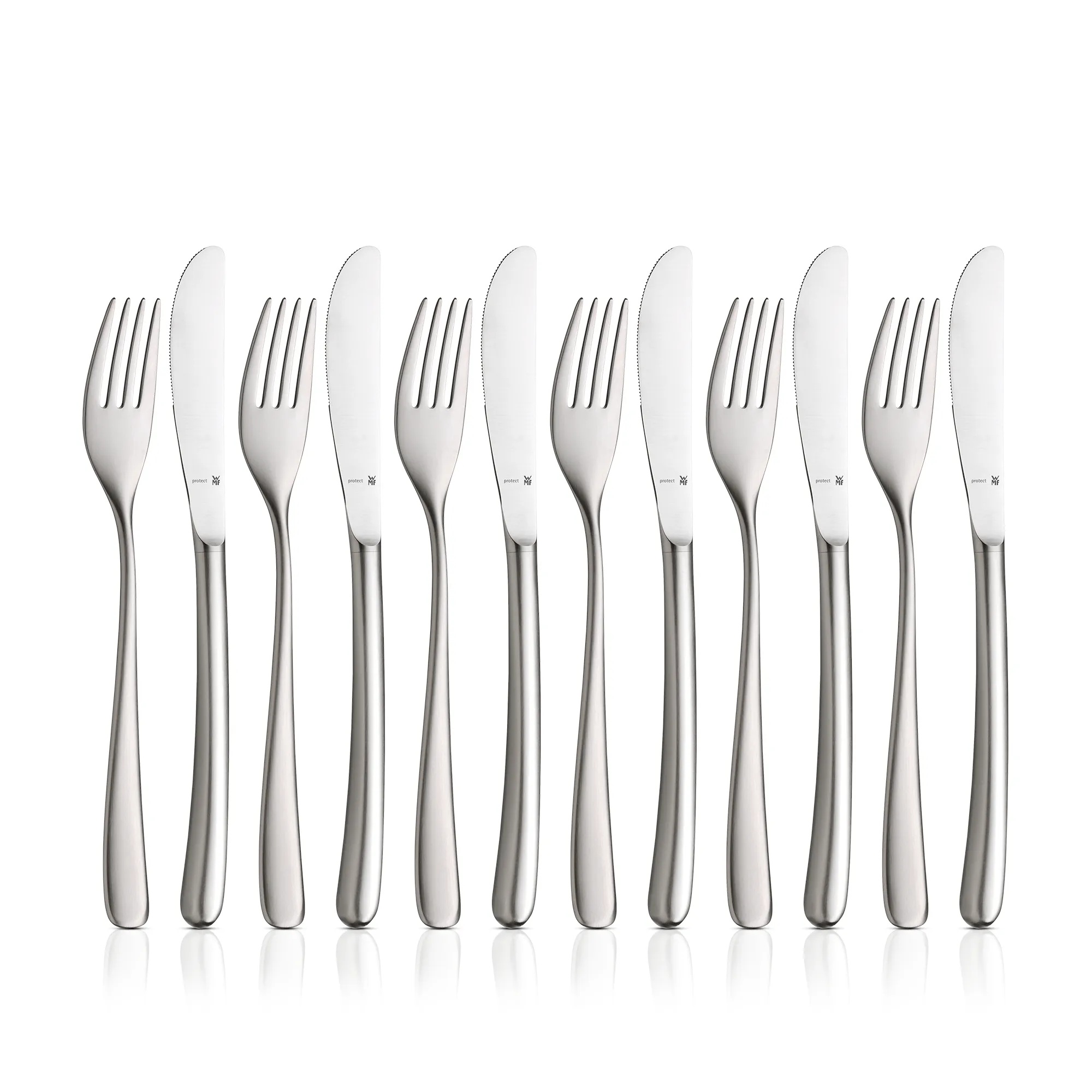 Dessert-/Breakfast Cutlery Set Vision, Cromargan protect®, 12-piece