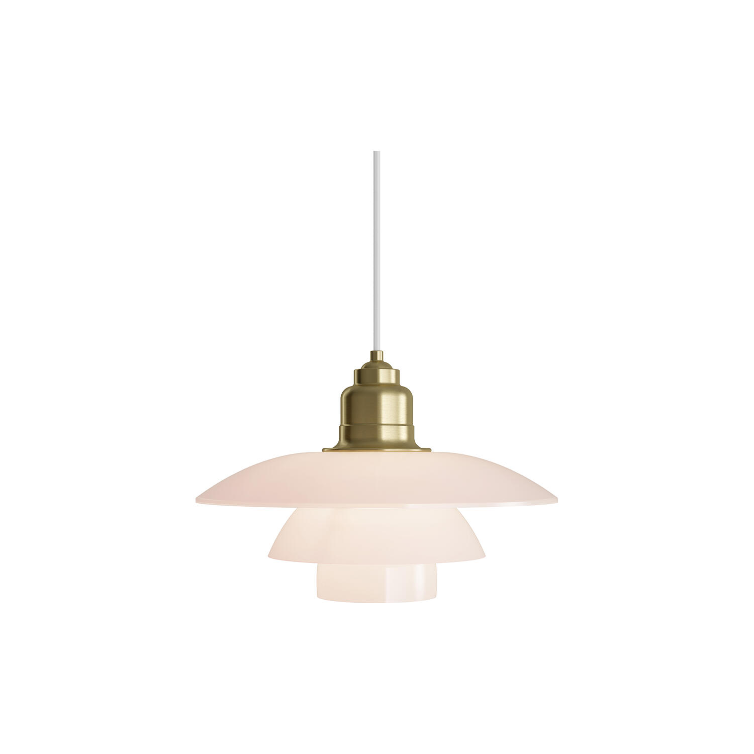 PH 3&frac12;-3 Pale Rose pendel