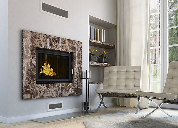 Insert cheminée à bois MADIA 14 kW