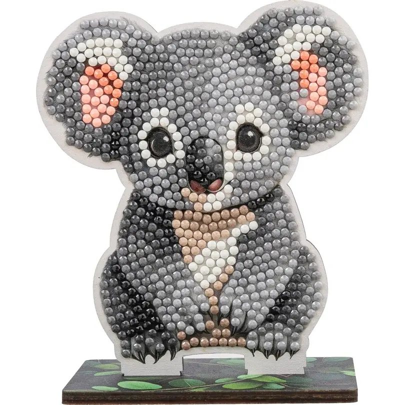 Bastelset Crystal Art Wildlife Buddies