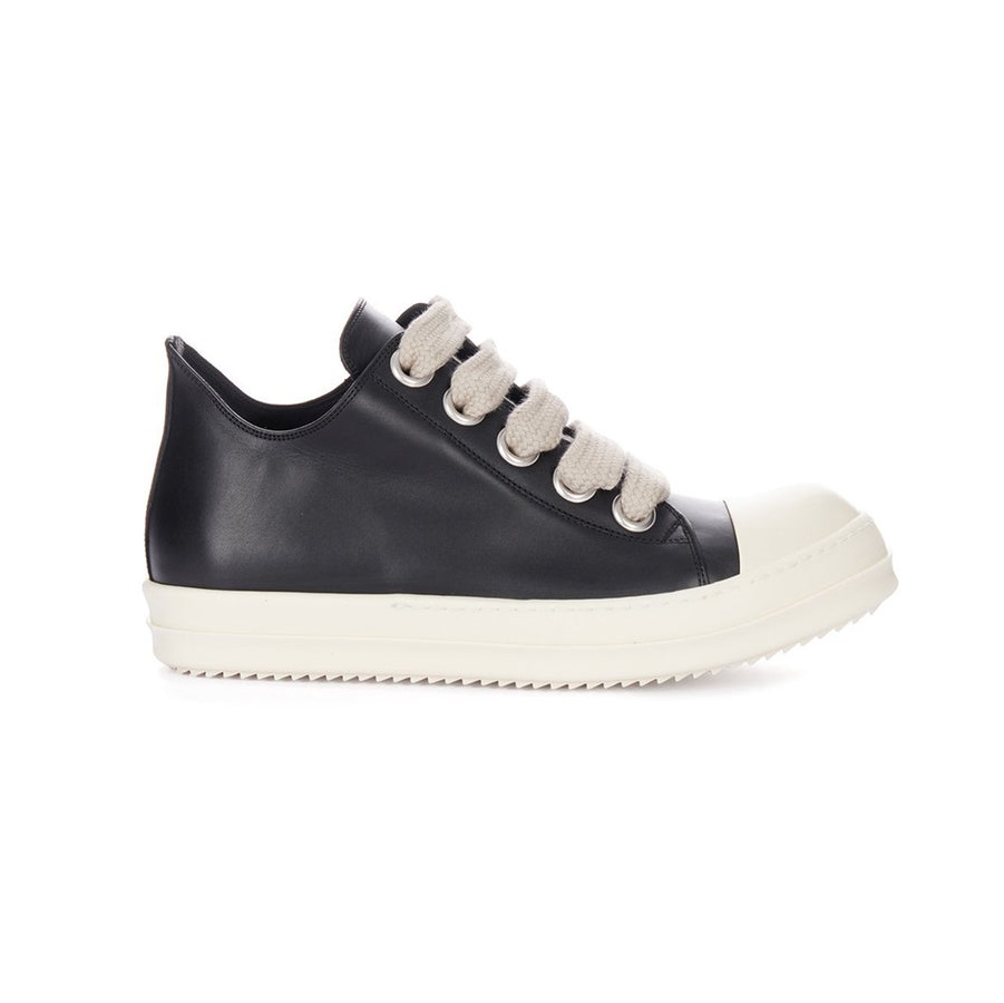 Rick Owens Low Sneakers Black 02