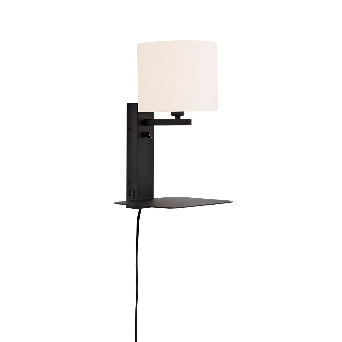 it's about RoMi wandlamp Florence - wit - 24x22x42cm