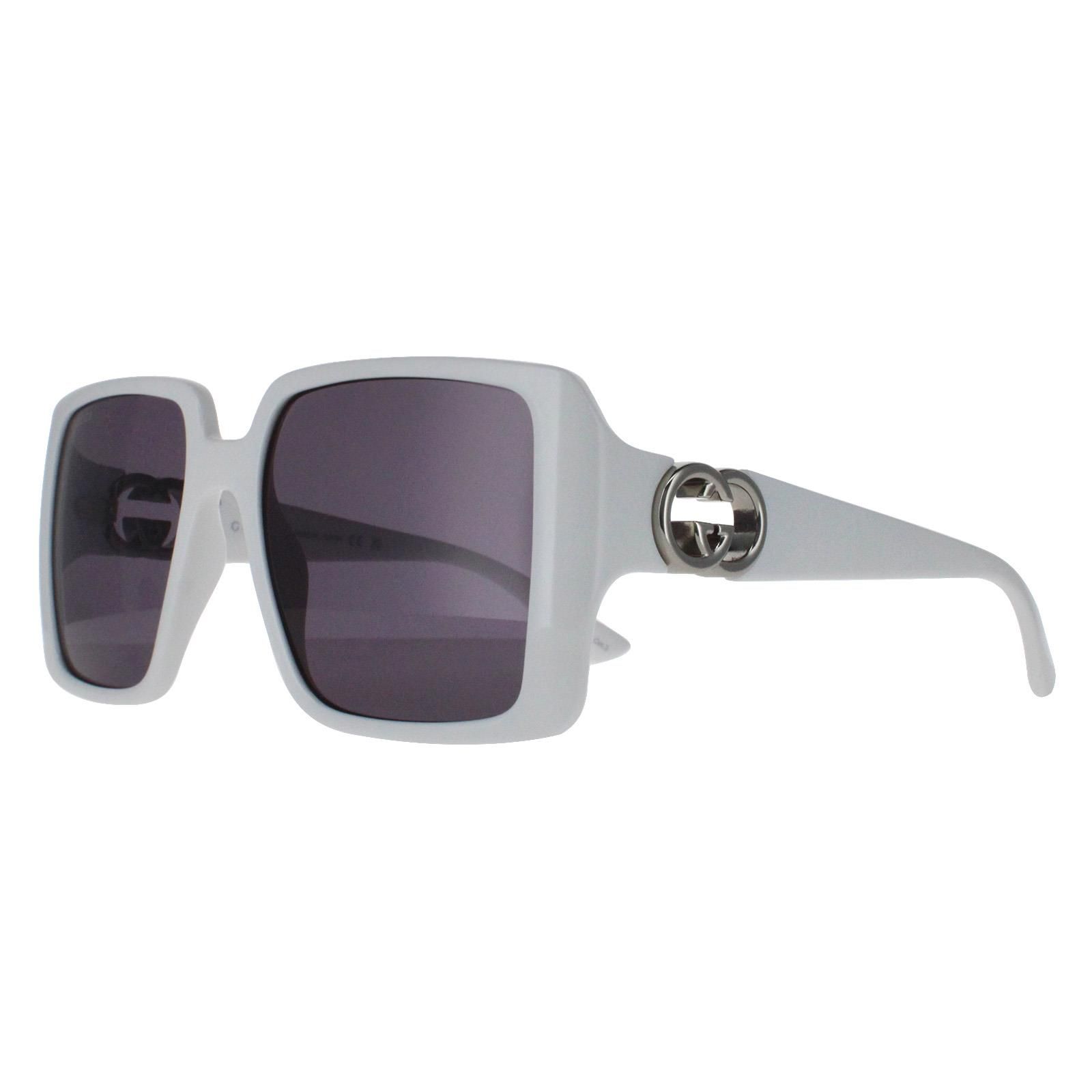 Gucci Square Burgundy with Silver Red with Silver Mirror GG1692S