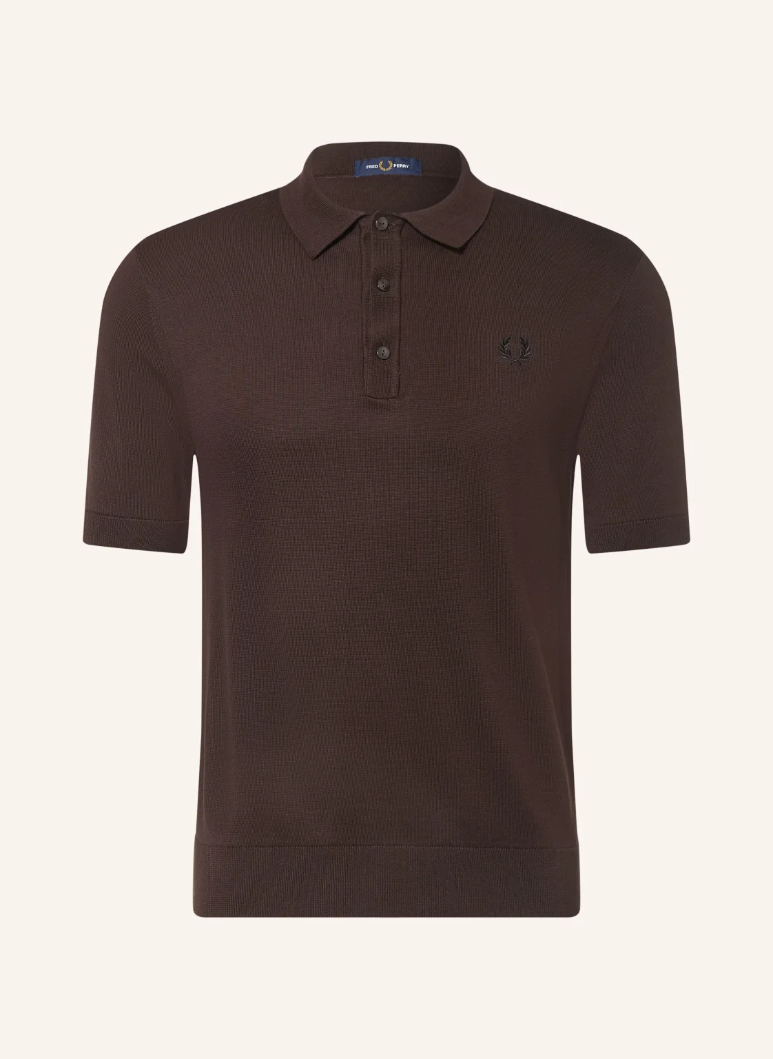 FRED PERRY Strick-Poloshirt