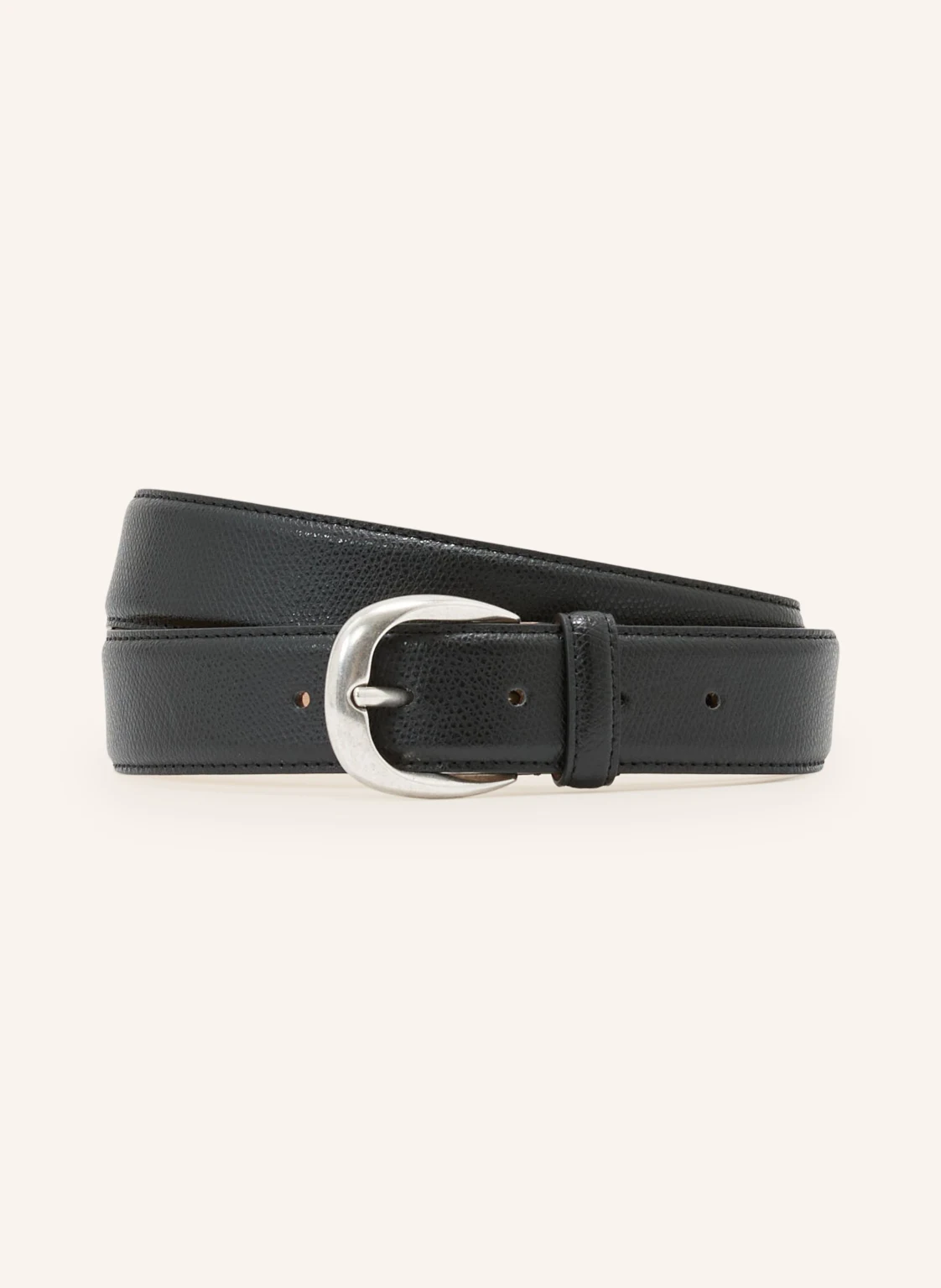 REISS Ledergürtel PIERCE PEBBLE