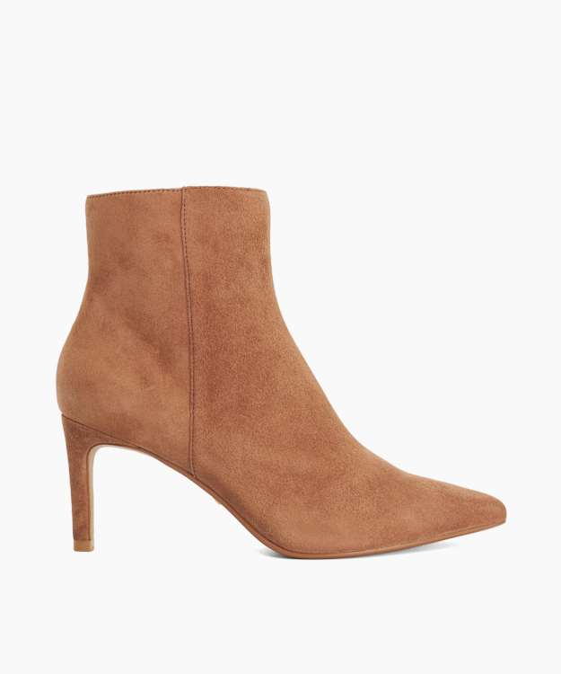 Obsessively Cappuccino - High Heel Ankle Boots