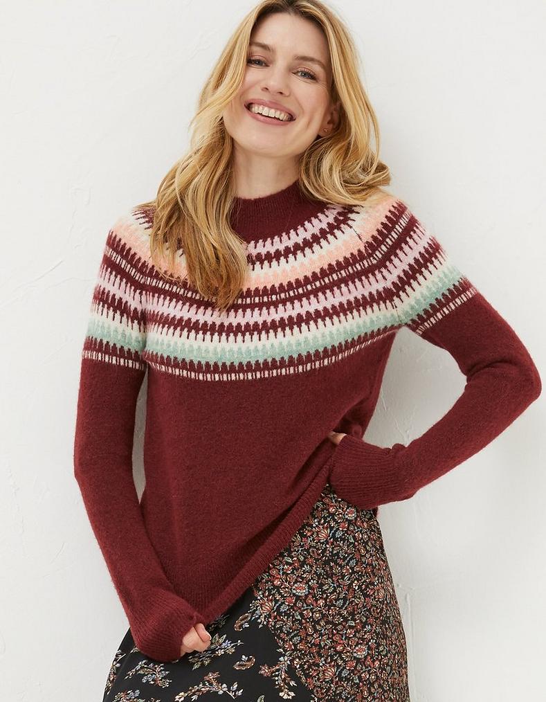 Bea Yoke Fairisle Jumper