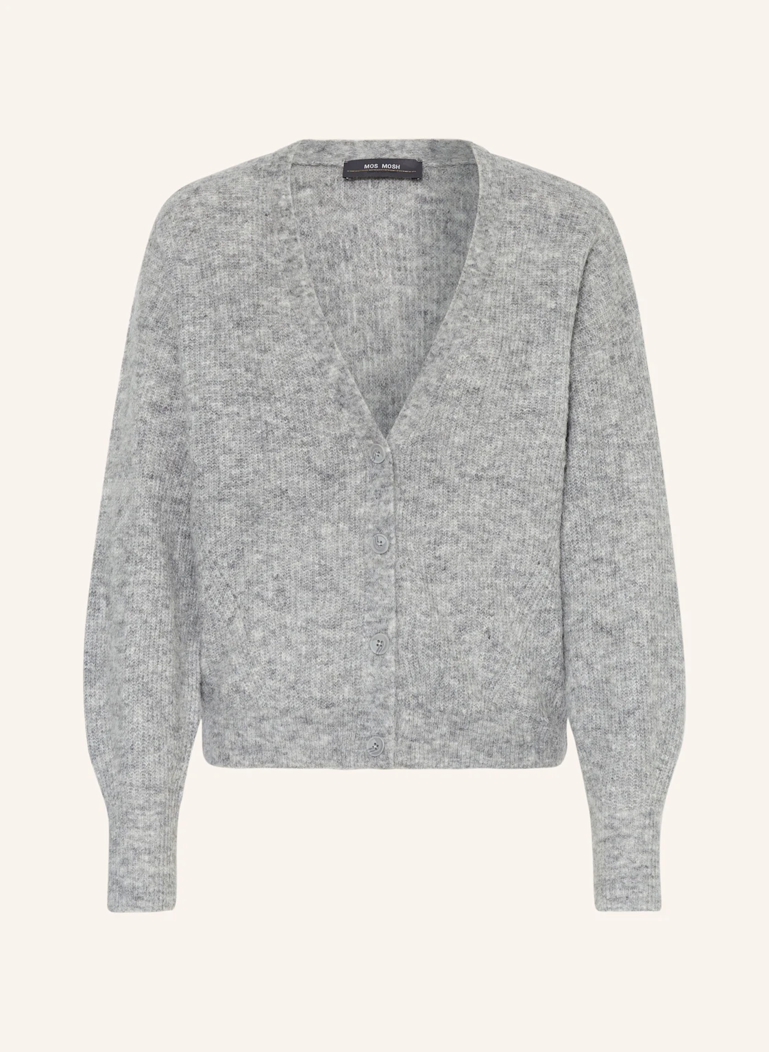 MOS MOSH Oversized-Strickjacke THORA mit Alpaka