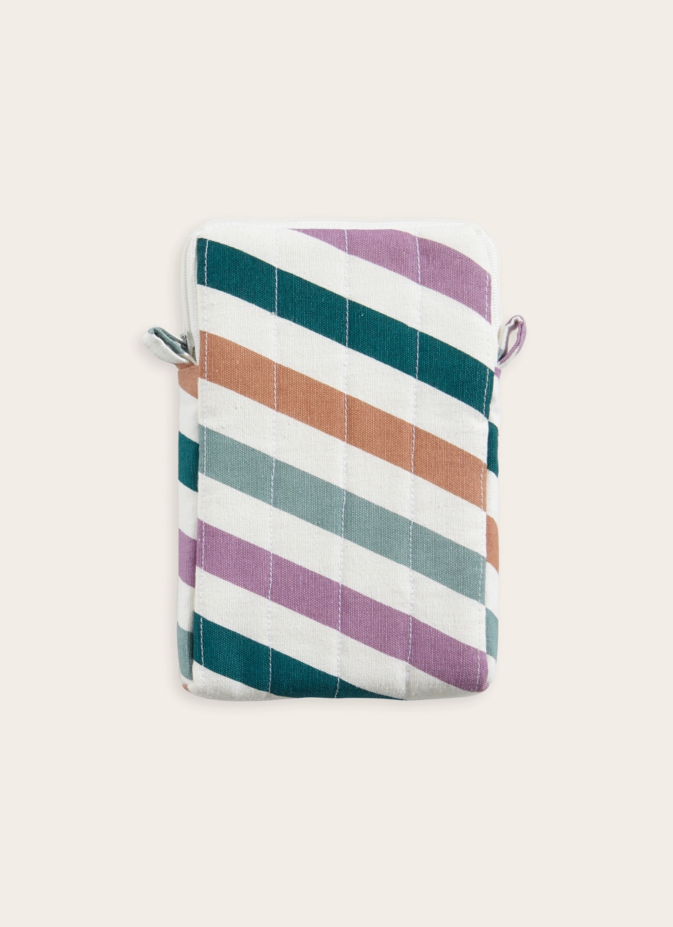 ETUI MULTI-USAGE EN COTON IMPRIMÉ GÉOMÉTRIQUE IMPRIME MULTICOLORE