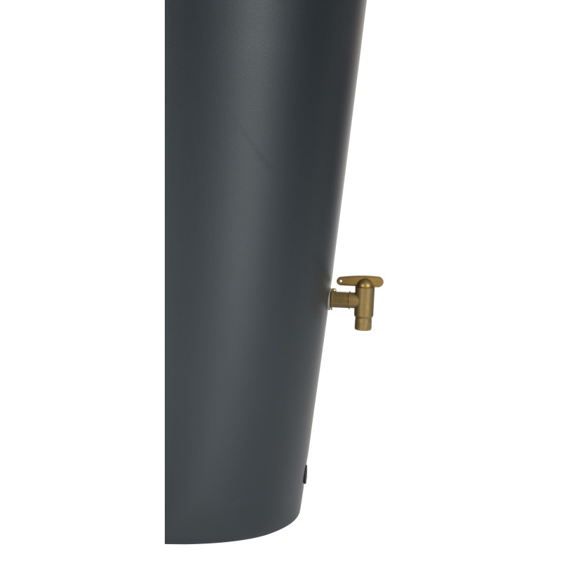 Tonneau à eau de pluie Vaso graphite 220 L