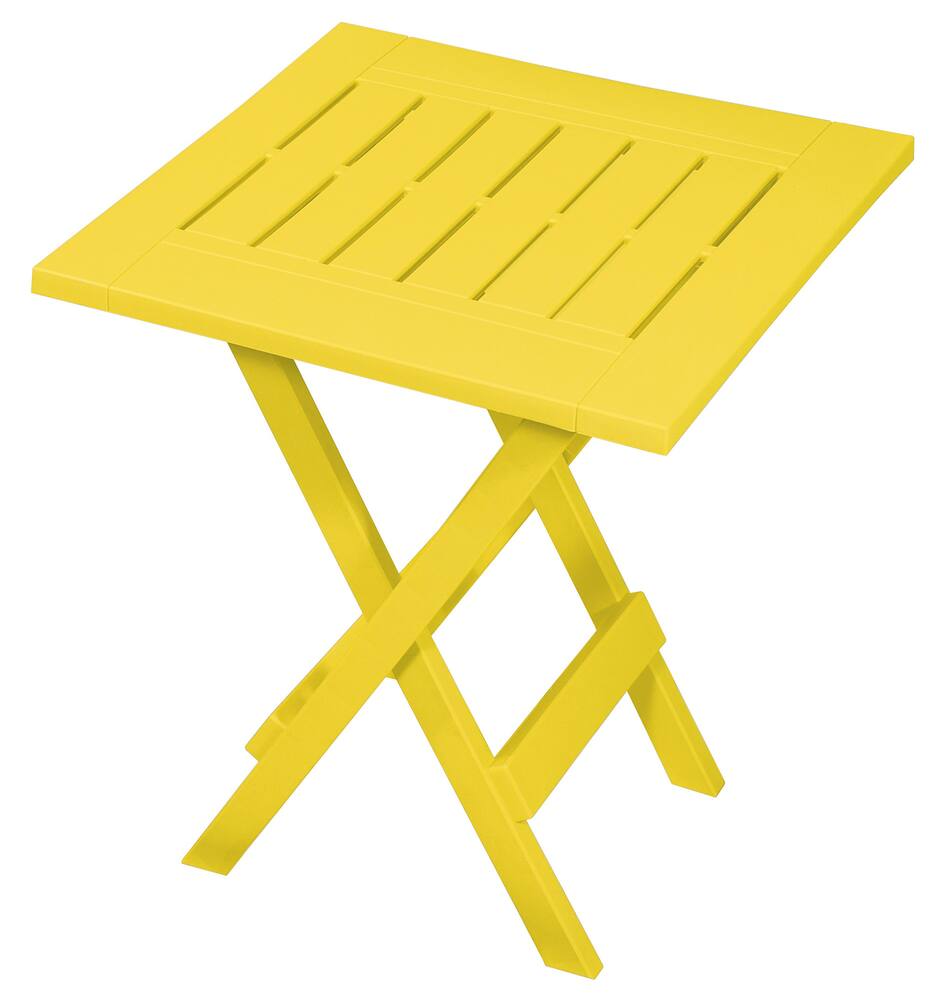 For Living Folding Outdoor Patio Adirondack Side Table, Assorted, 17x17x20-in