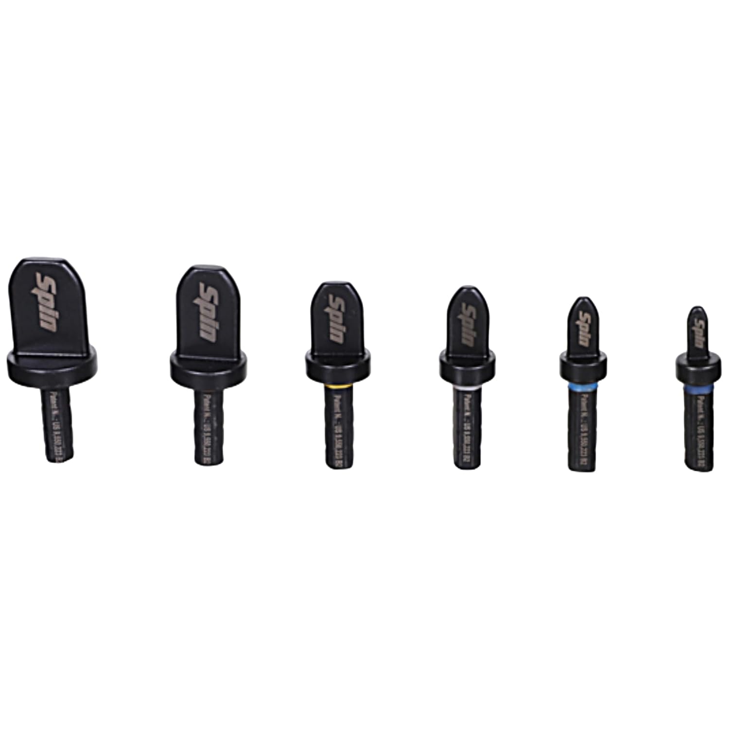 SPIN S6000 6-Piece Drill Bit Swaging Tool Set 1/4, 3/8, 1/2, 5/8, 3/4, 7/8-Inch
