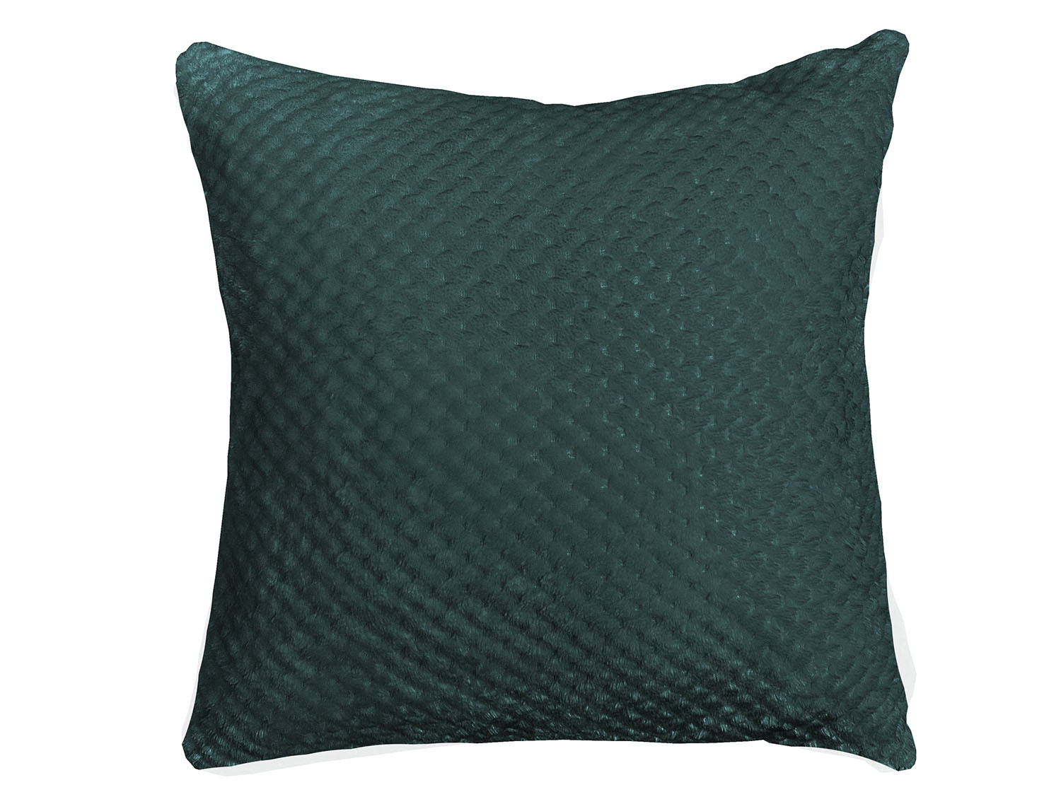 Poszewka 40x40 Amorro żakardowa petrol wytłaczana 240g/m2