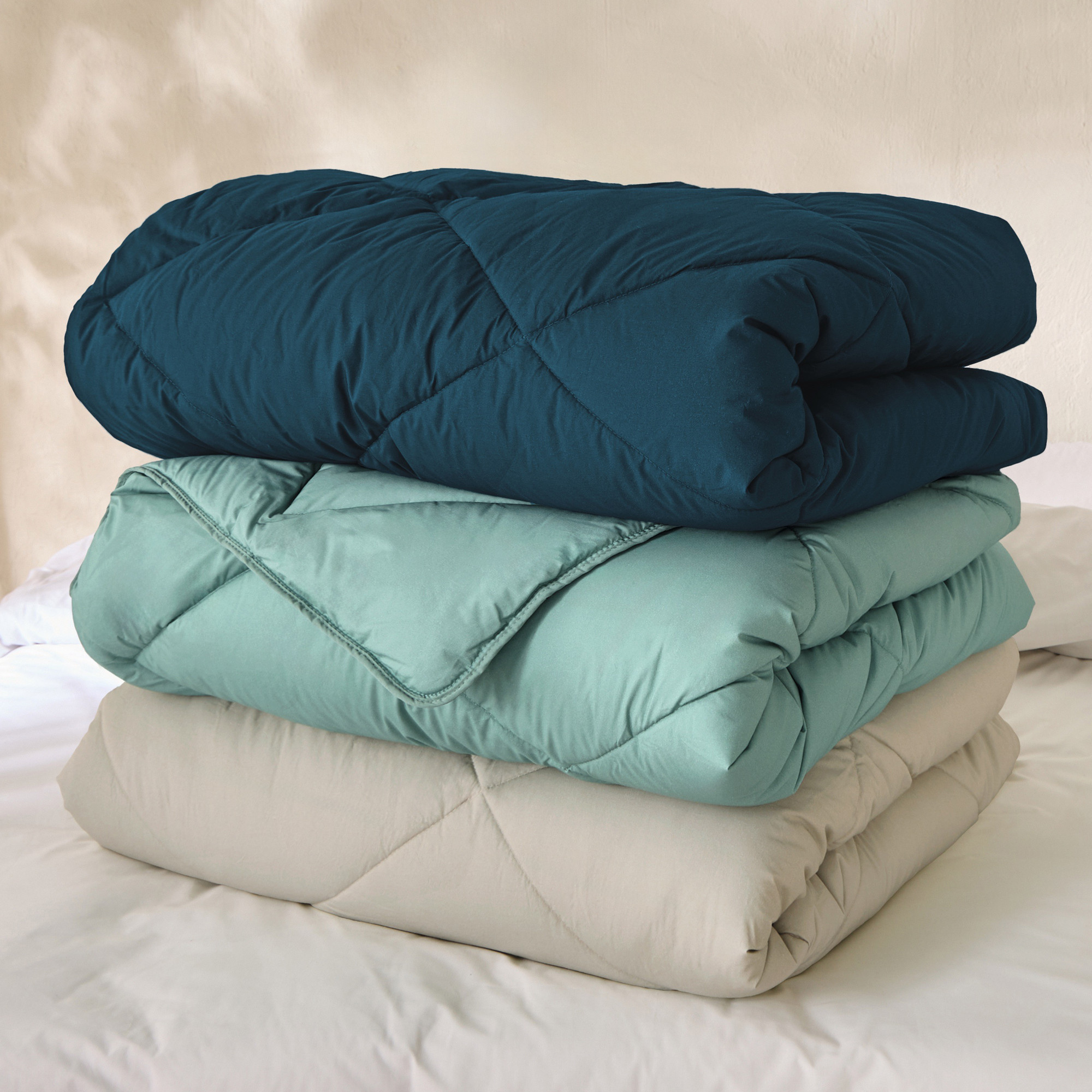 Couette tempéréeConfort uni été