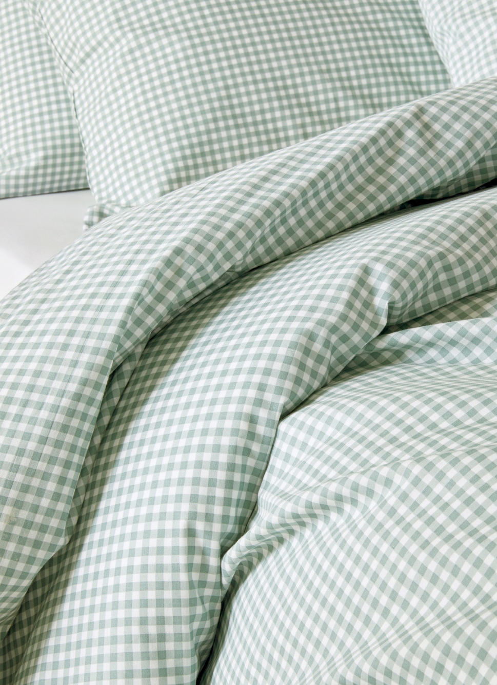 HOUSSE DE COUETTE EN COTON VICHYSAUGE