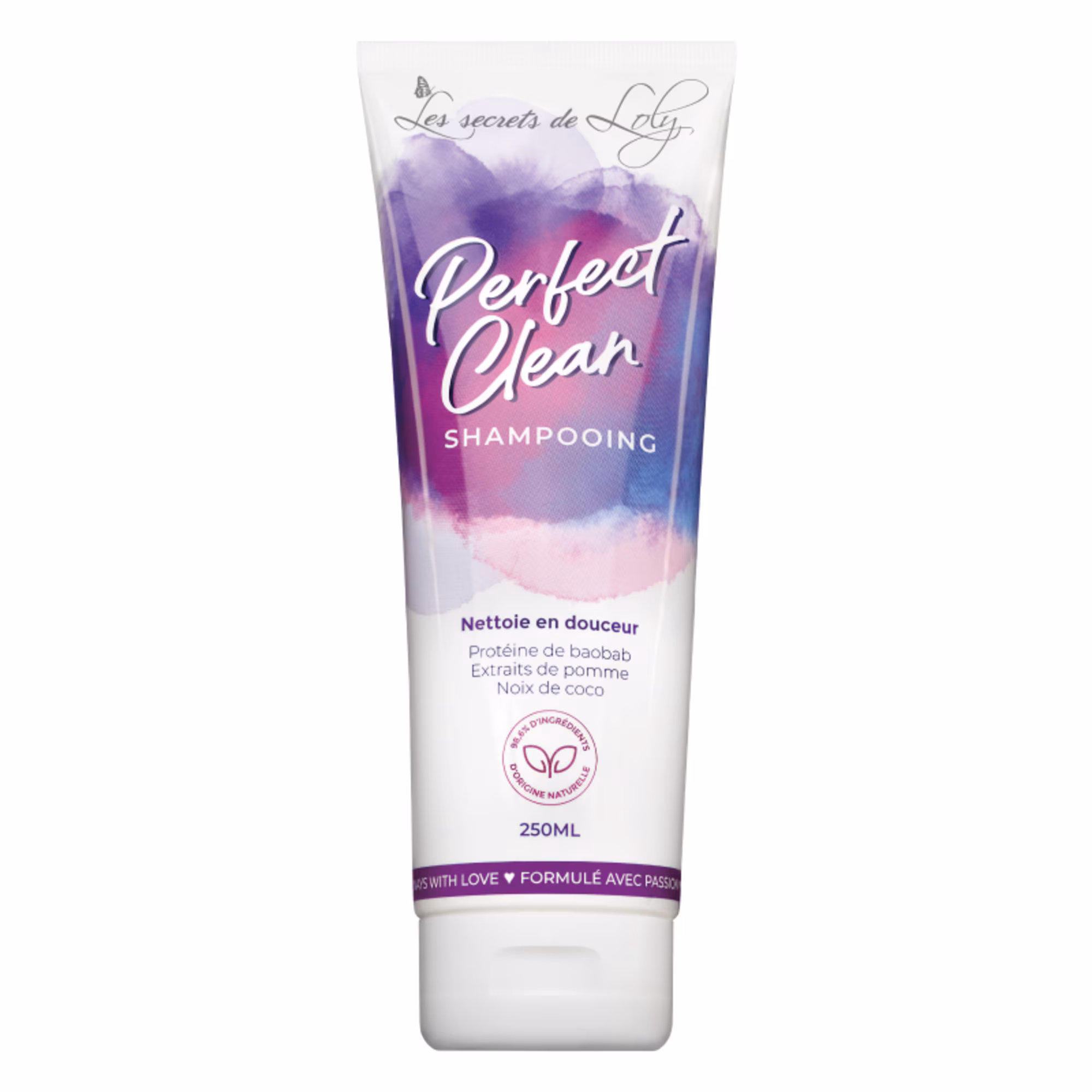 PERFECT CLEANShampooing extrait de pomme et noix de coco