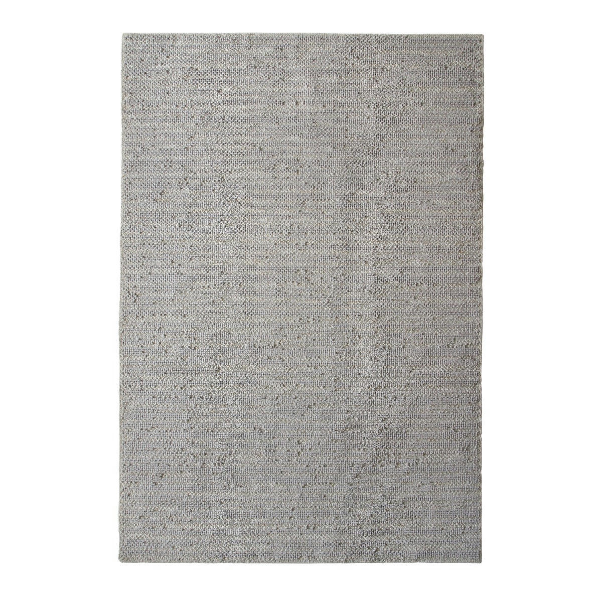 MEDIA - Tapis en polypropylène et coton motif lignes beige 190x290