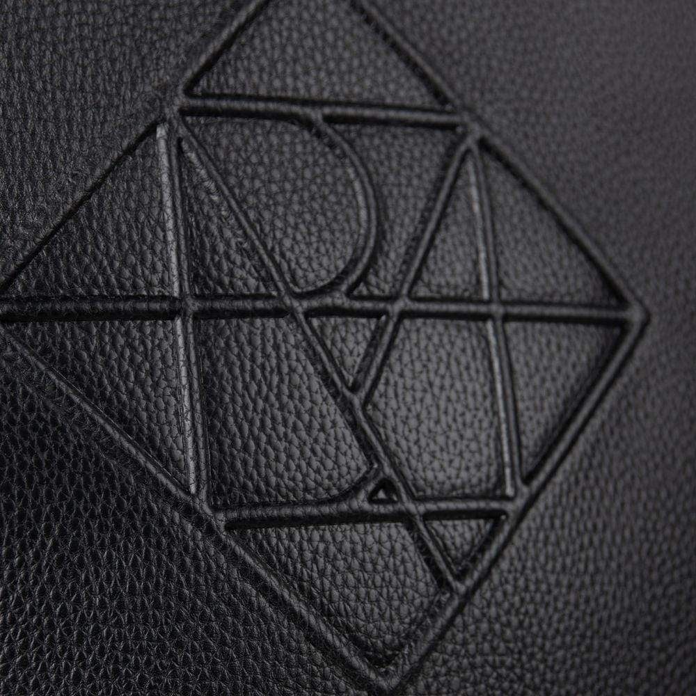 The Vicky - Black Maternity Backpack in Vegan Leather