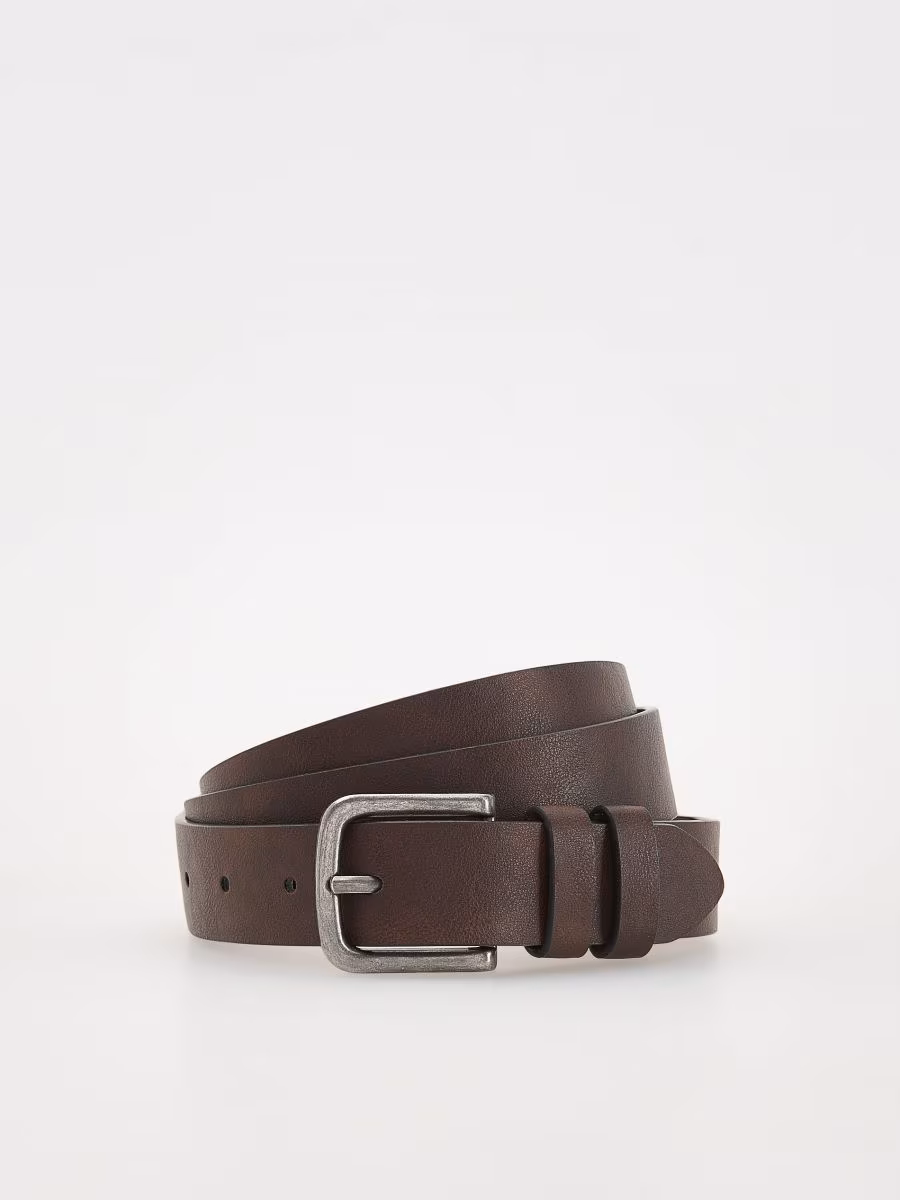 Faux Leather Belt
