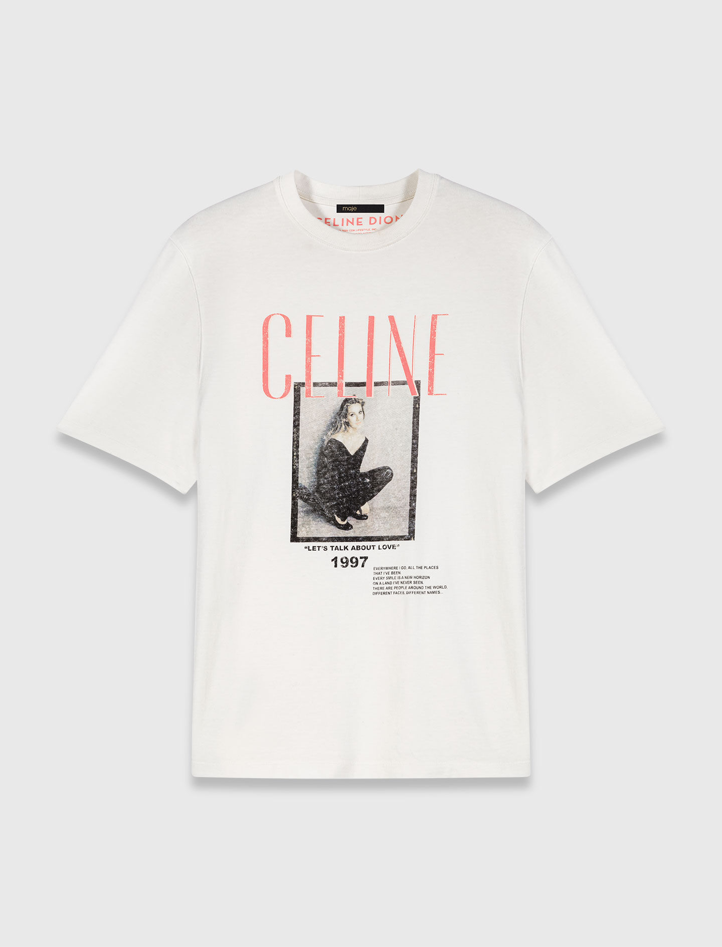 Tee-shirt Maje x Céline Dion