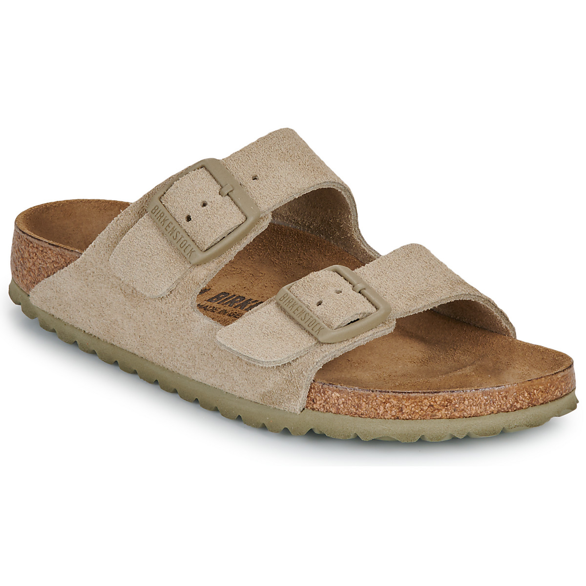 BIRKENSTOCK - Arizona - Suede / Faded / Khaki