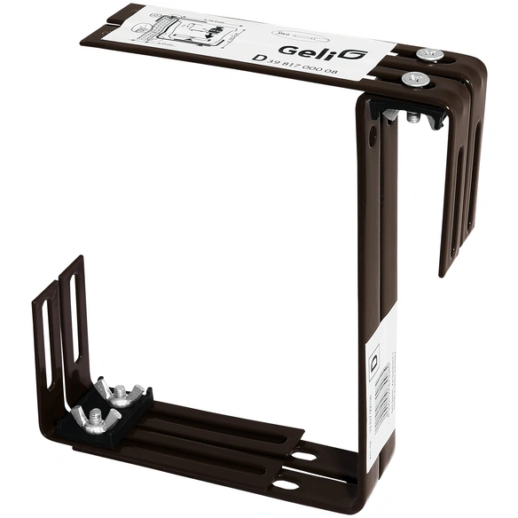 Blumenkastenhalter »Typ D«, Metall, Max Tragkraft: 25 kg