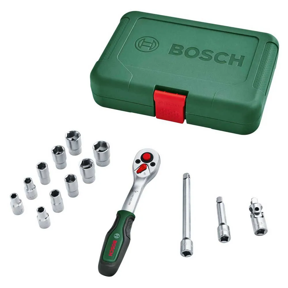 Bosch HT 1/4´´ Socket And Ratchet set 14 pieces