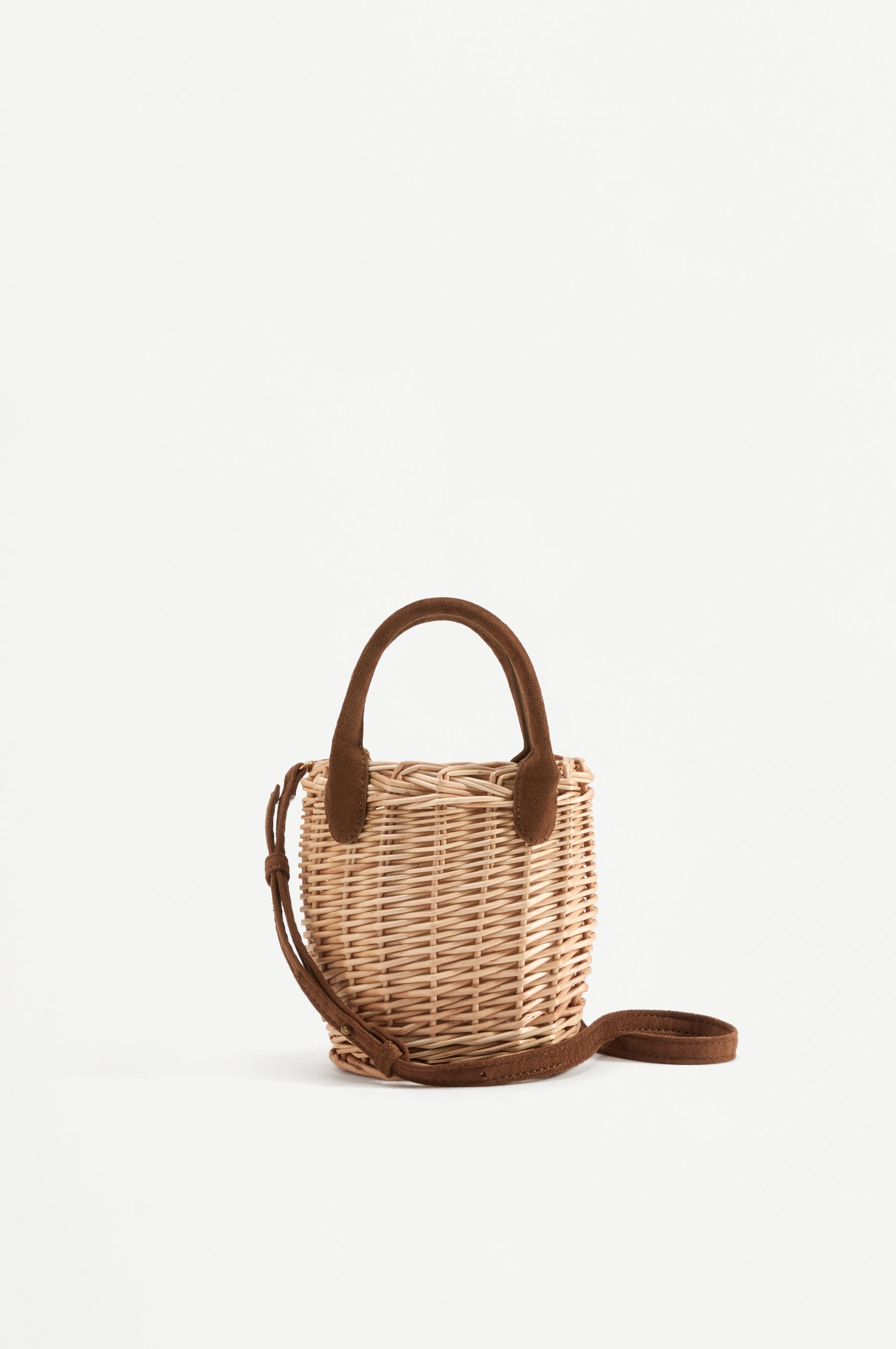 Bolso mini cesta