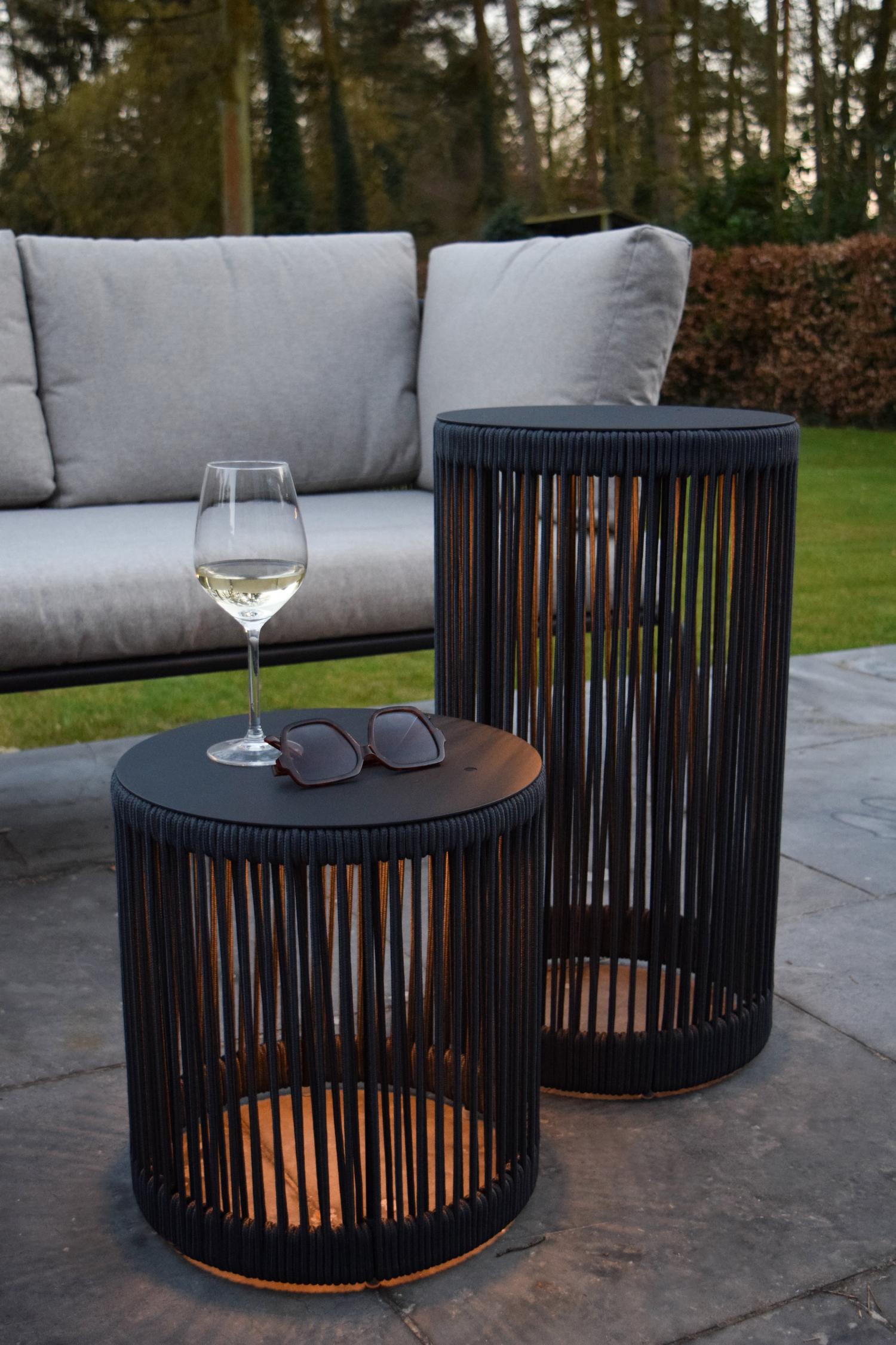 Lucide vloerlamp PINGI - Geïntegreerde LED - Zwart