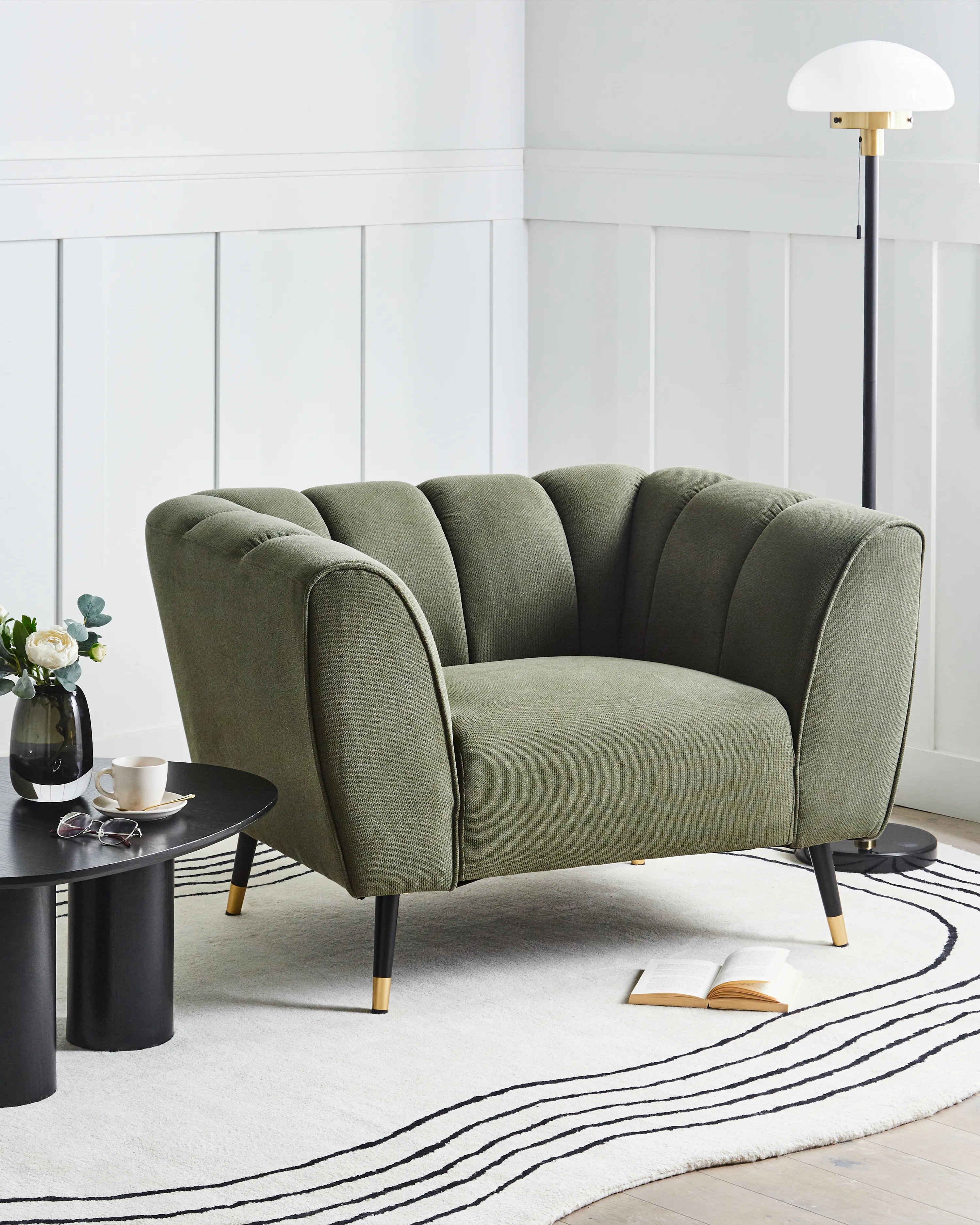 Armchair ORSTA Fabric Green