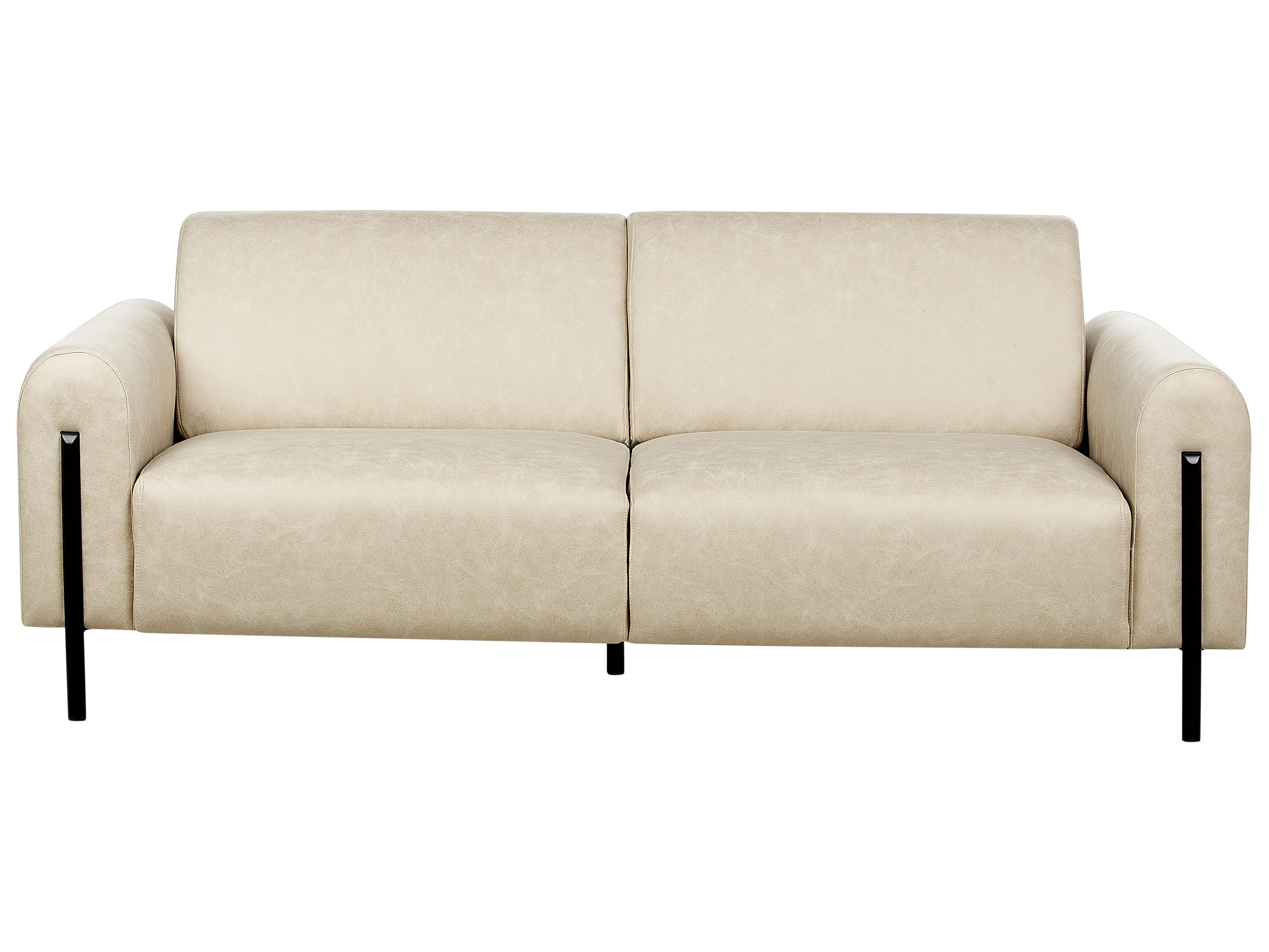 Sofa 3 Seater ASKIM Fabric Beige