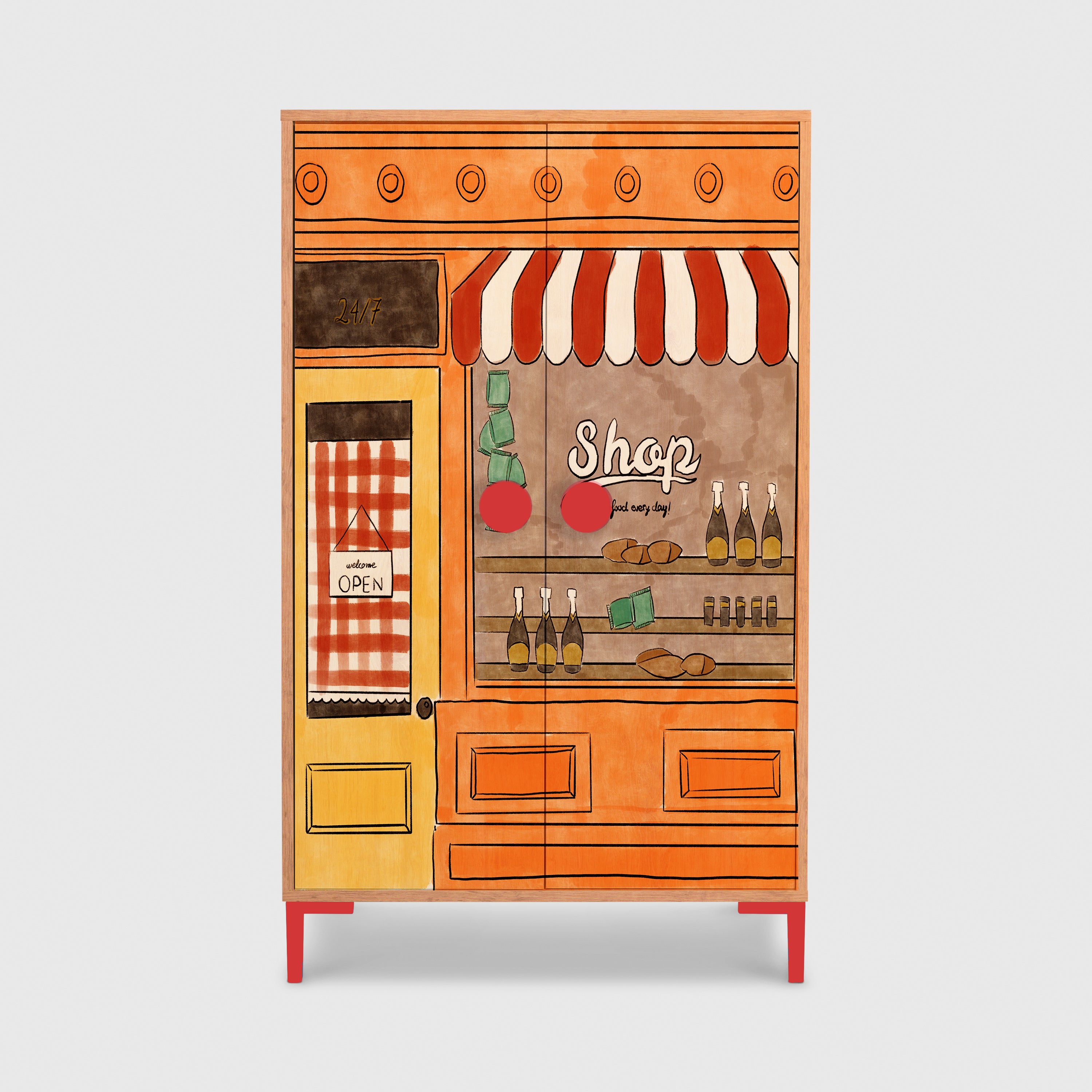 Really Nice Things Dressoir Alva Kids Eiken - Winkel