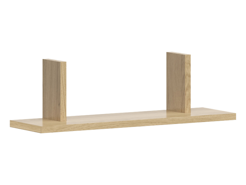 Półka ścienna Junona Line 50 cm dąb bernstein