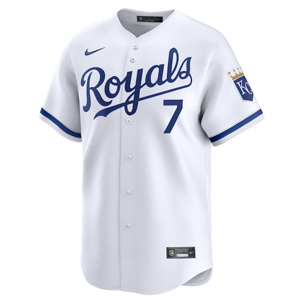 Bobby Witt Jr. Kansas City Royals Nike Youth Home Limited Player Jersey - White