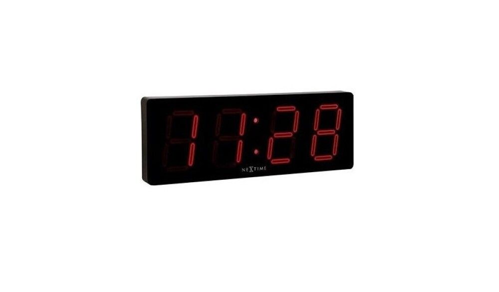 VEGGUR NEXTIME DIGITAL SVART