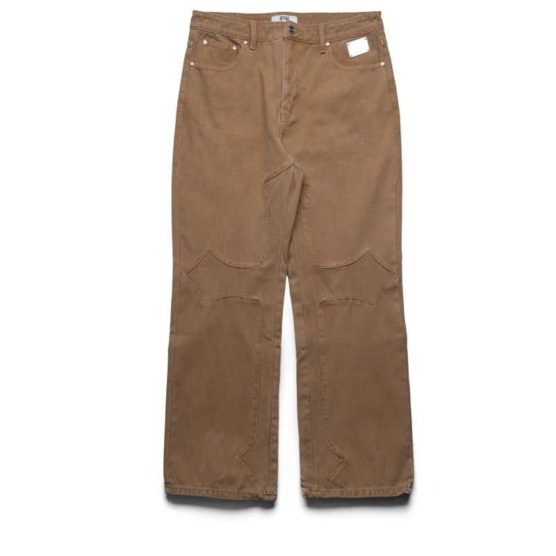 Revenge Cross Canvas Pant - Washed Brown