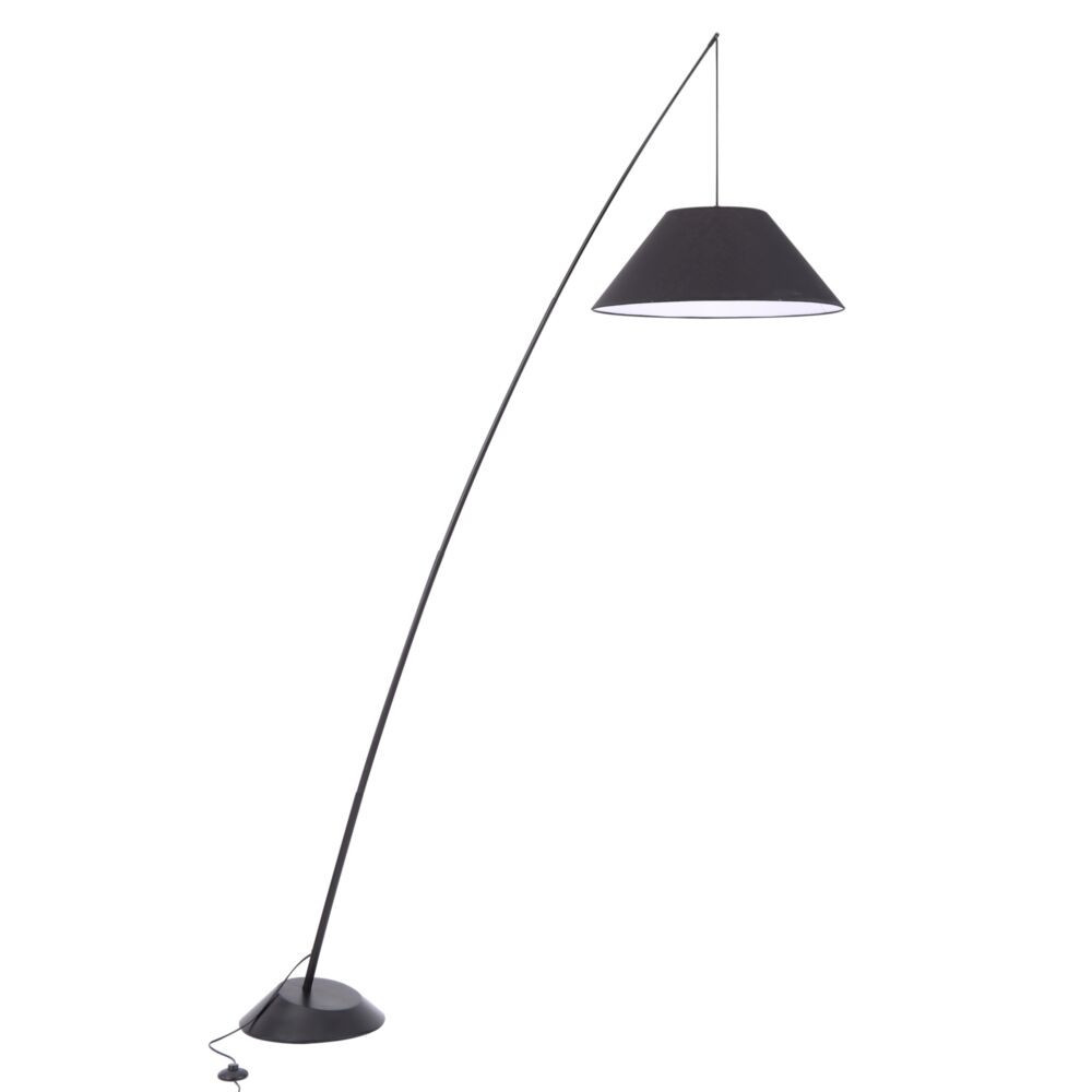 Lampa podłogowa czarna CAMPANULA 1xE27x60W wym:235x55x173cm Maytoni
