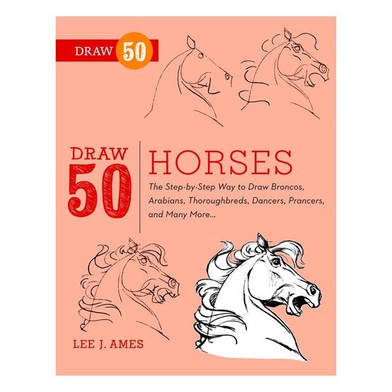 Draw 50 Horses Book