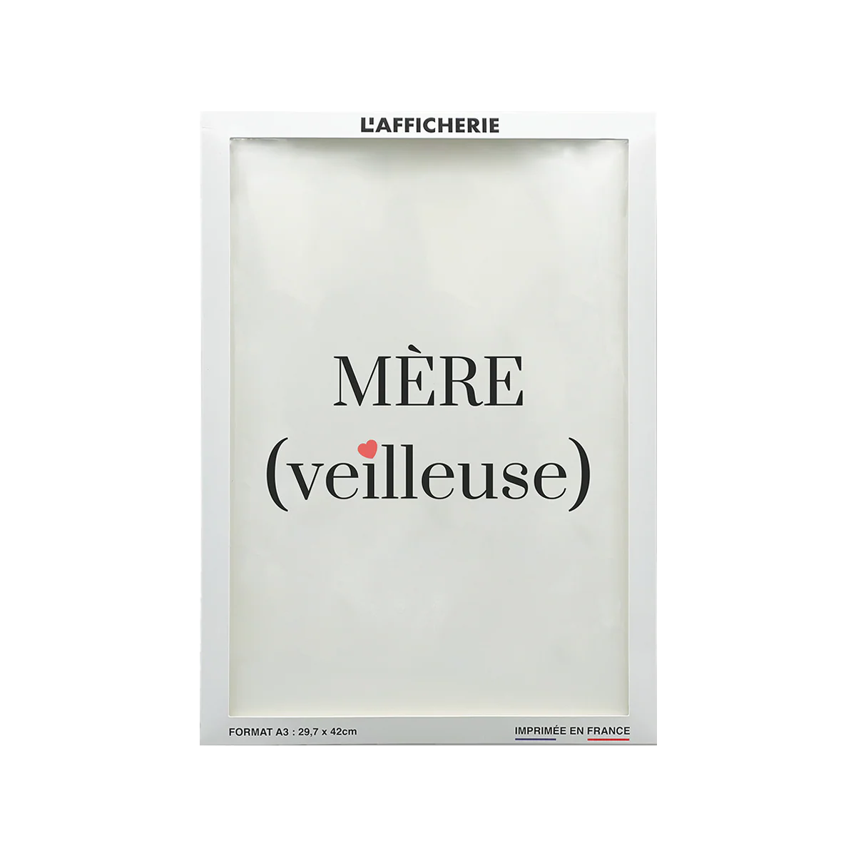 L'afficherie Affiche MEREVEILLEUSE 29,7 x 42 cm