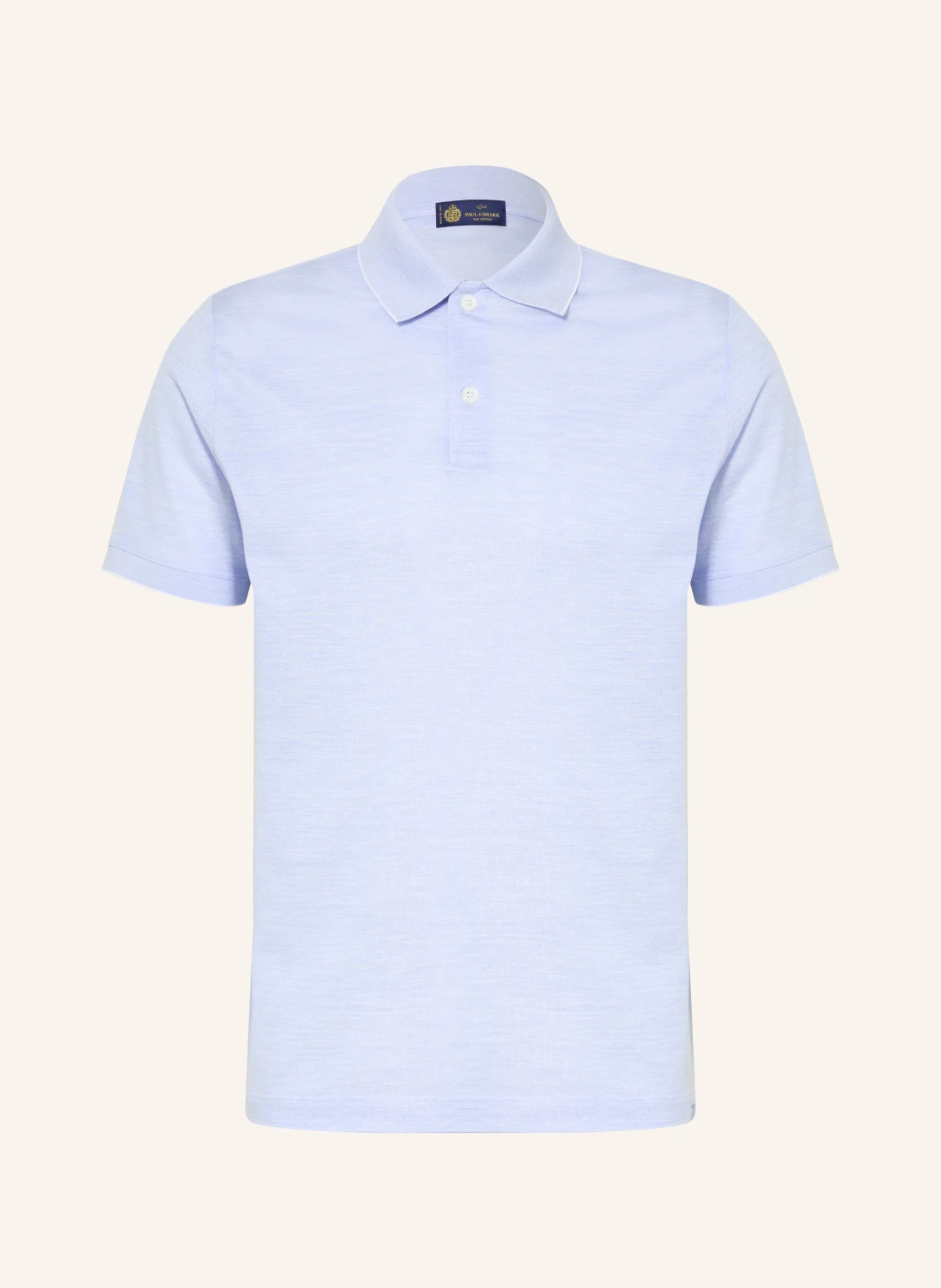 PAUL & SHARK Piqué-Poloshirt mit Seide